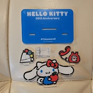 Taiwan Sanrio Hello Kitty 50th Anniversary Memo Stand - Cinnamoroll